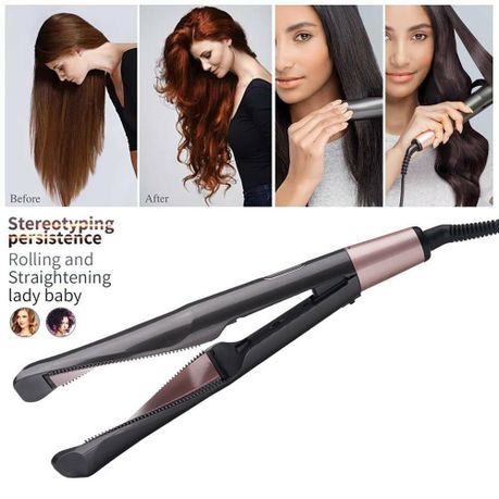 2 in 1 flat hotsell iron and curling iron