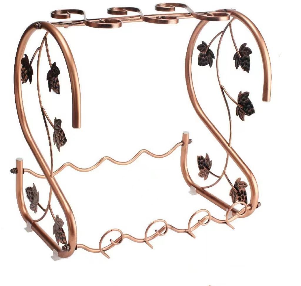 Wine Storage Rack With Wine Glass Holder Shop Today. Get it Tomorrow