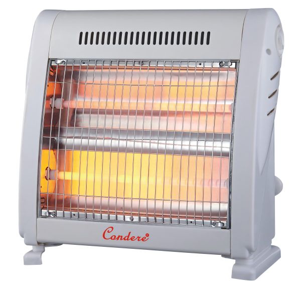 CONDERE Electric Heater ZR-2006, Quartz tube heater, 2 quartz tubes