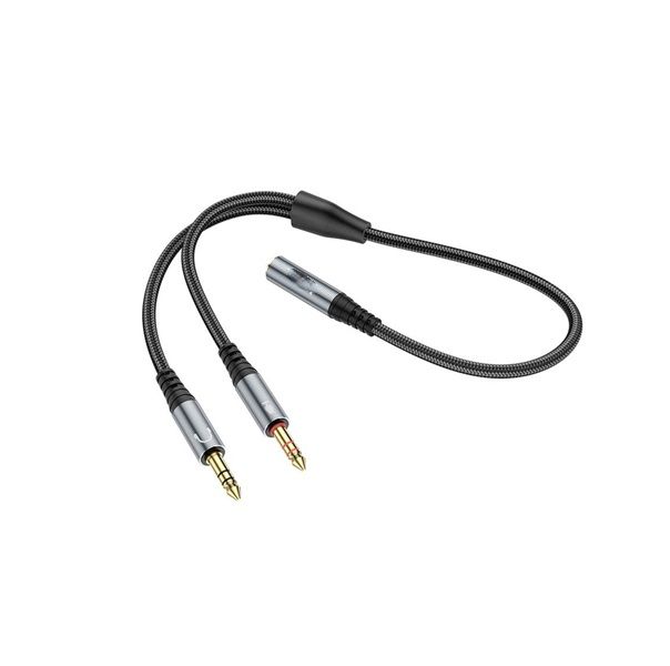 3.5mm Audio Jack Cable with Adapter for Phone, Car, Headphones &amp; Speakers