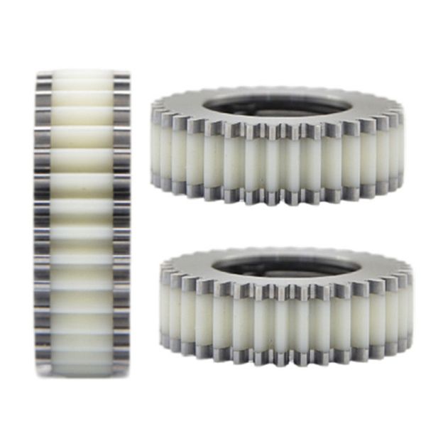 3 Pcs 36 Teeth Steel Gear Electric Bike Engine Straight Tooth