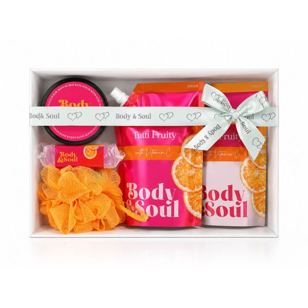 Body &amp; Soul Tutti Frutti with Vit C, brightening and glowing skin gift pack