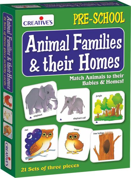 Creatives Animals Families &amp; their Homes (0620)