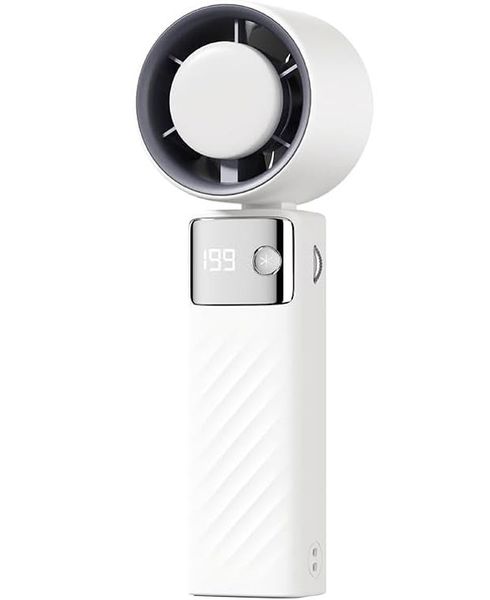 LED Display Long-Lasting, Foldable Mini Handheld Portable Fan