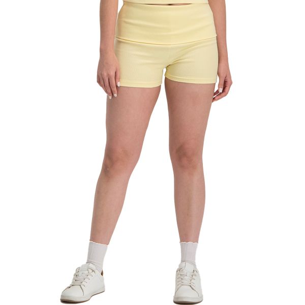 Imprecca Women Polyester, Cotton Fitted Shorts