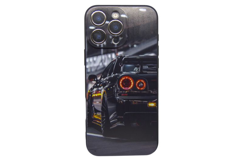Blacked Out R34 Series Compatible Mobile Phone Case