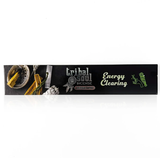 Tribal Soul - Energy Clearing Incense - Box of 12 Tubes