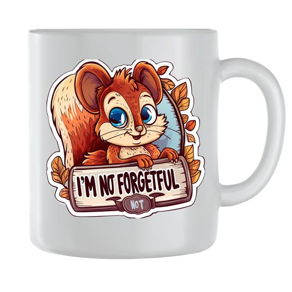 Forgetful Coffee Mugs for Men Women Trendy Animal Lover Graphic Cup Gift197