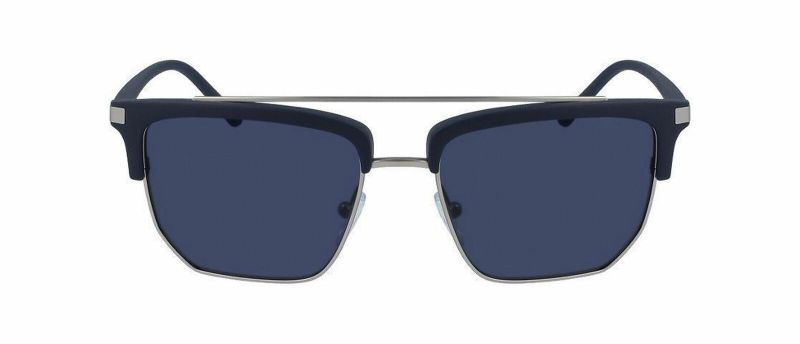 Calvin Klein Matte Navy Men's Sunglasses