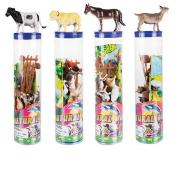 Natural World - Farm Animals In Tubes
