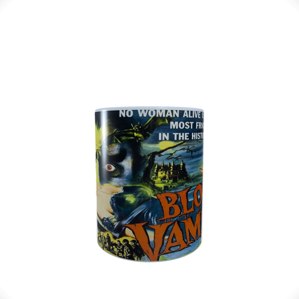 Vintage Horror Movie - Blood of the Vampire - Coffee Mug