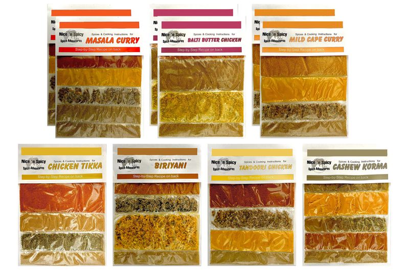 Nice 'n Spicy - Spicy Chicken Dishes - 10x Variety Spice Packs