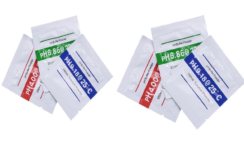 Mihuis PH Buffer Calibration Solution Powder Sachets - Pack of 6