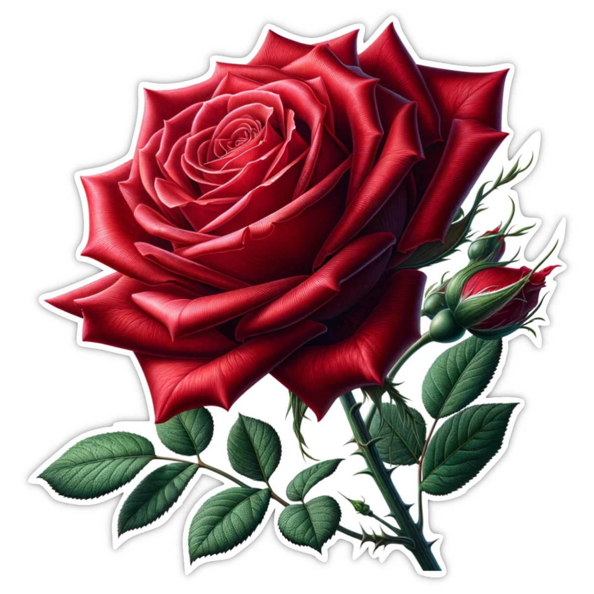 TrendSpire Roses Stickers - Set of 12 | Shop Today. Get it Tomorrow ...