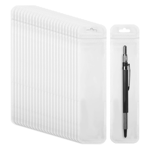 100Pcs Pen Packaging Bags, Transparent Pen Bags For Beaded Pens