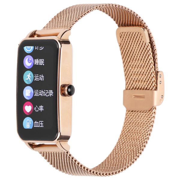 ZX19 Ladies Smart Watch Gold