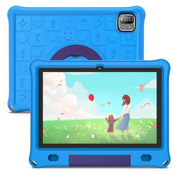 PRITOM Learning 10.1'' Kids Tablet - 3GB+64GB, Android 14, Quad-Core, Wifi6