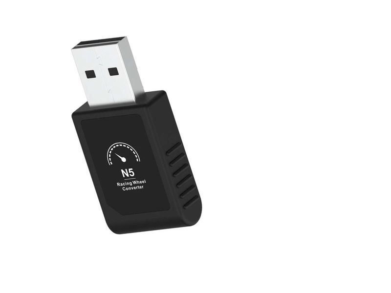 PXN N5 Racing Wheel Converter Wireless Receiver USB Bluetooth for PS5.