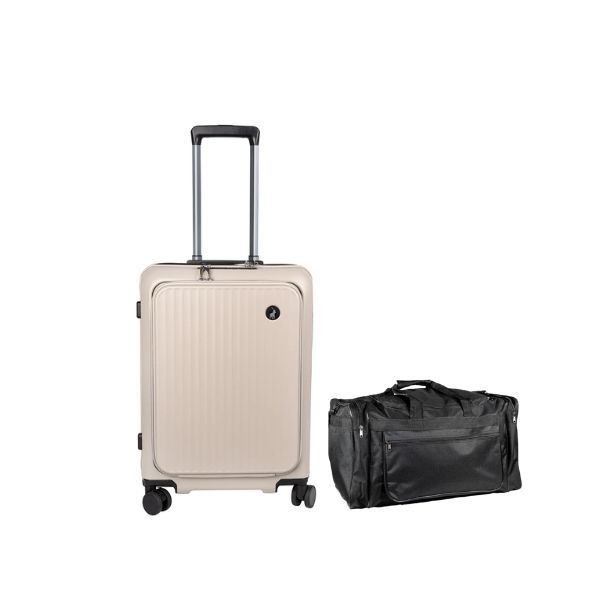 Polo Rover 55cm Carry-On With Front Organizer + FREE Fold Up Duffle