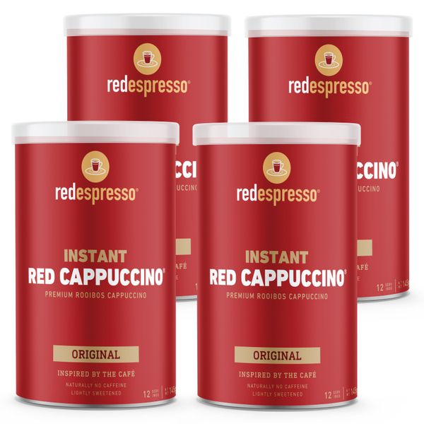 Red Espresso - Instant Rooibos Red Cappuccino Original 4 x 145g
