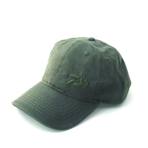 Daiwa Oil Skin Cap, Olive