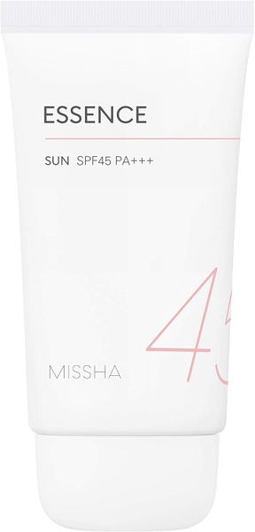 MISSHA All-Around Safe Block Essence Sun SPF45 - Lightweight, Hydrating