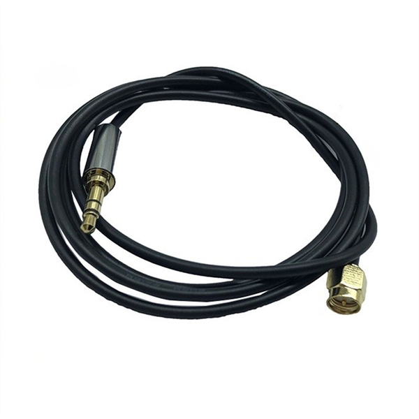 SMA Male To 3.5MM Audio Headphone Plug Adapter Cable, 1M