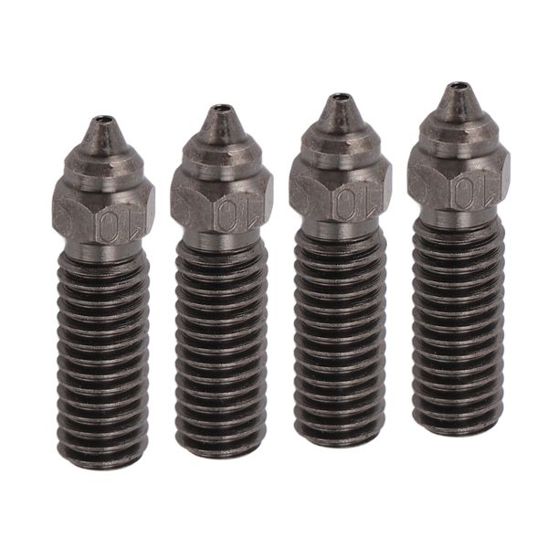 4-Pack Creality K1 Nozzles - 1.0mm Hardened Steel