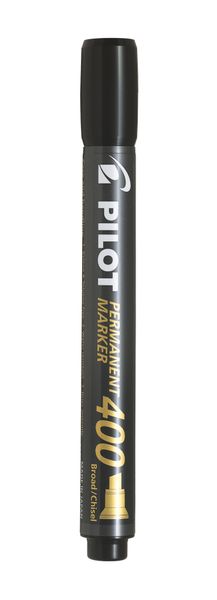 Pilot SCA-400 Chisel Permanent Marker - Box of 12 - Black