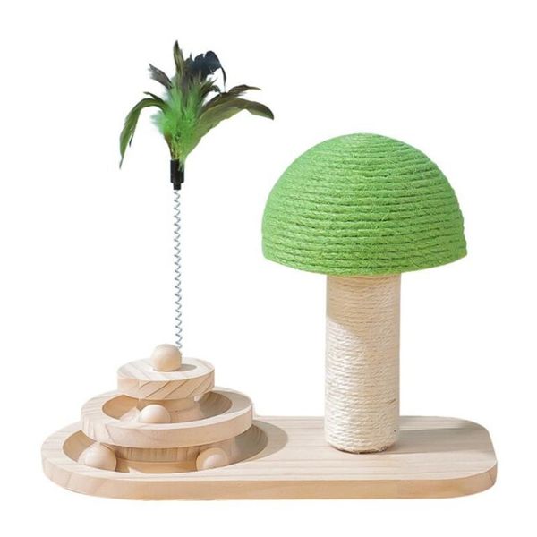 Cute Tree Toy for Cat, Three Layer Platinum Tray, Cat Toys for Cat Scratch