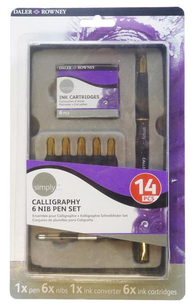Simply Calligraphy 14 Pc Set