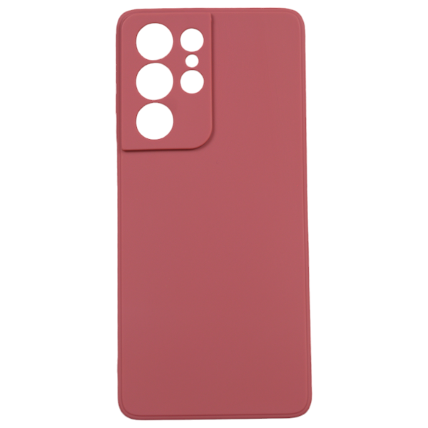 High Quality Plain Silicone Phone Case For Samsung Galaxy A03S - Light Blue