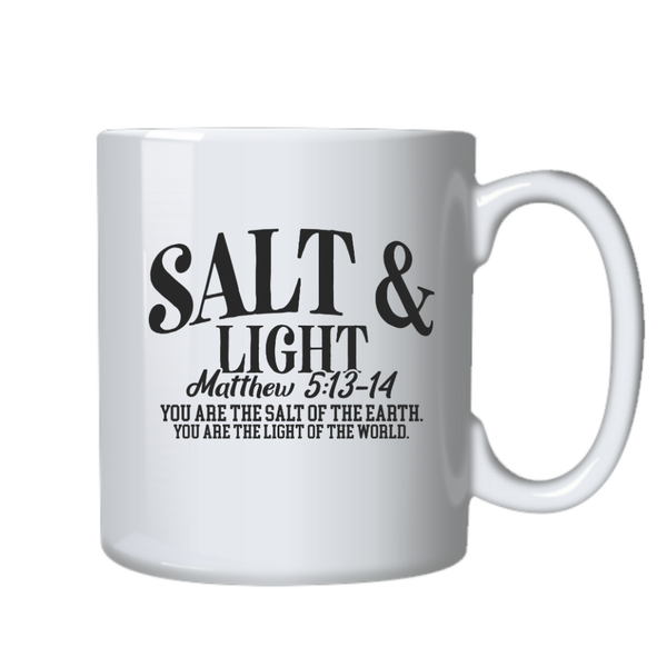 Salt and Light Christian Motivate Positive Mug Birthday Christmas Gift 402