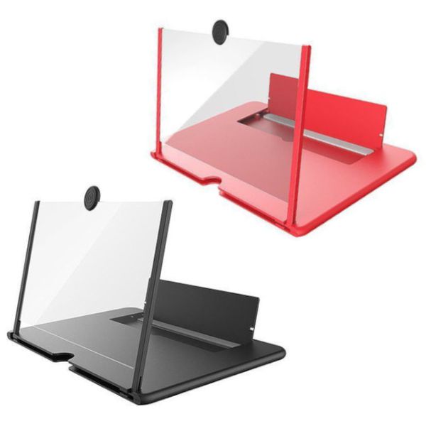 Combo - Black &amp; Red Mobile Phone Video Amplifier Enlarged Screen
