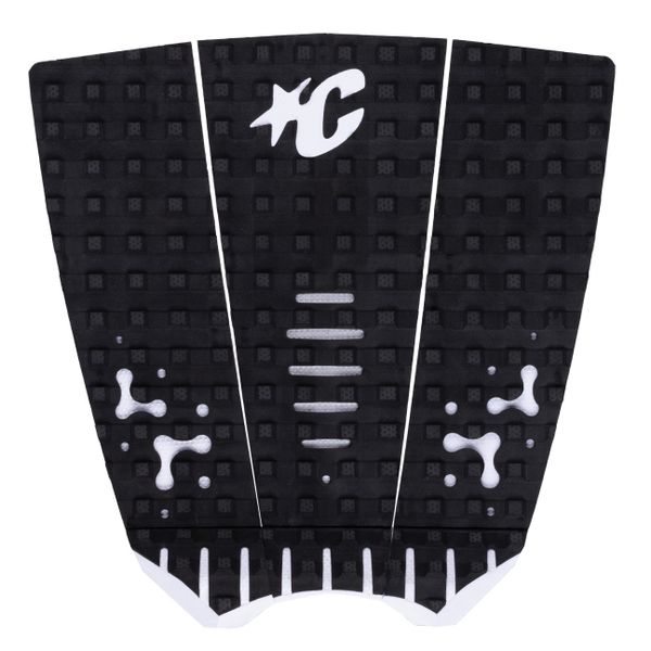 Creatures Mick Fanning Loc-Lite Ecopure : Black White Traction Pad