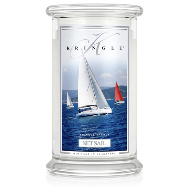 Kringle Candle Scented - Set Sail Large Jar