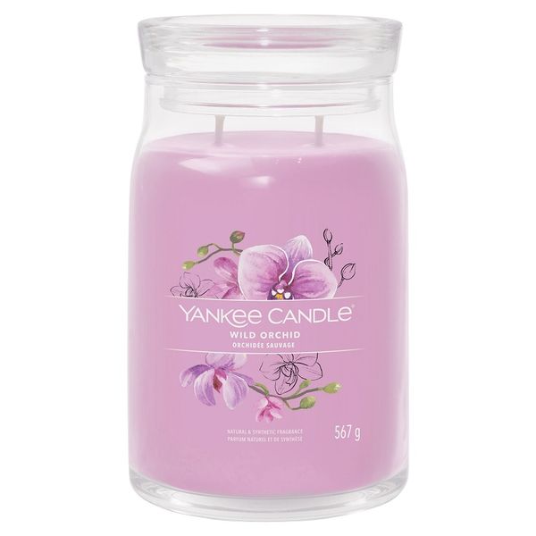 Yankee Candle Signature Collection Wild Orchid Large Jar - New jar design