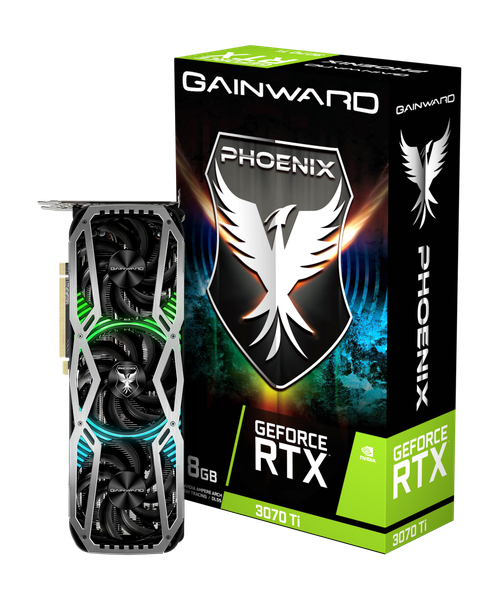 Gainward Nvidia GeForce RTX 3070Ti Phoenix 8GB GDDR6 Gaming Graphics Card
