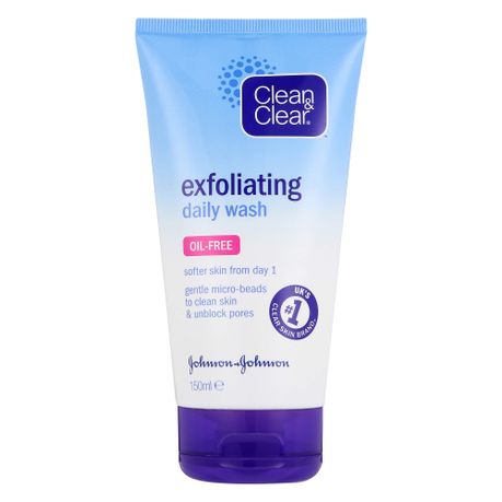 face wash with exfoliate