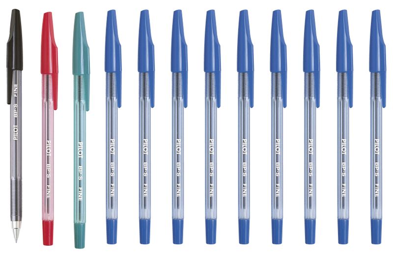 Pilot Back-to-School Stationery BP-S Fine Boat - 12 Pens