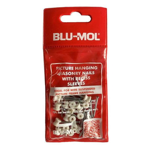 Blu-Mol Standard Nails With Recess Sleeves 22&amp;26Mm