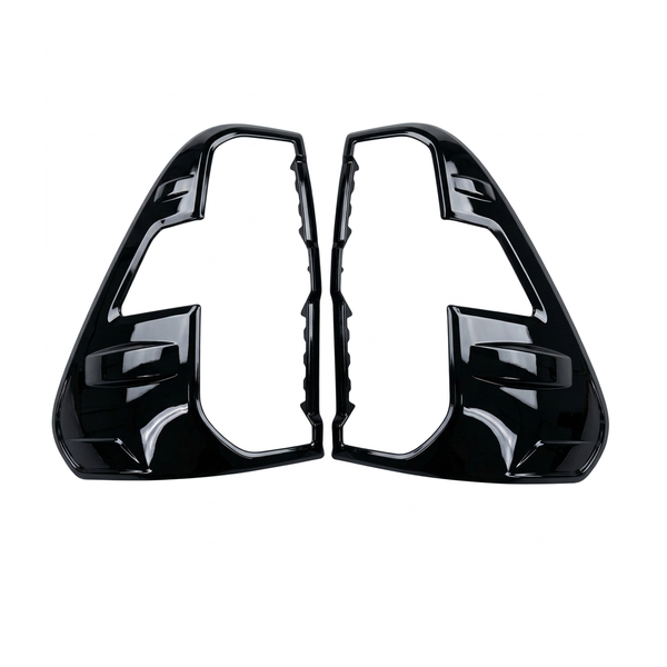 Motolab Tail Light Trim Compatible with Toyota Hilux Rocco 2020+ RS Spec