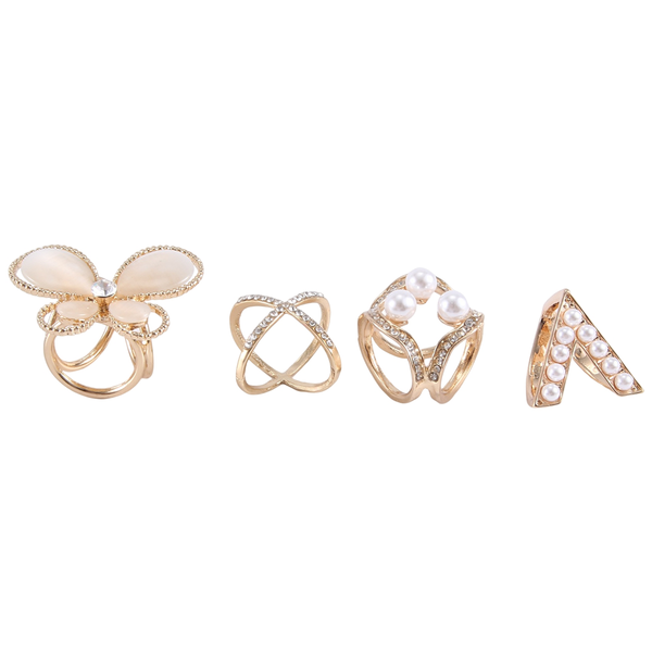 4 Scarf Rings For Women Scarf Ring Clips Elegant Scarf Buckle Rings