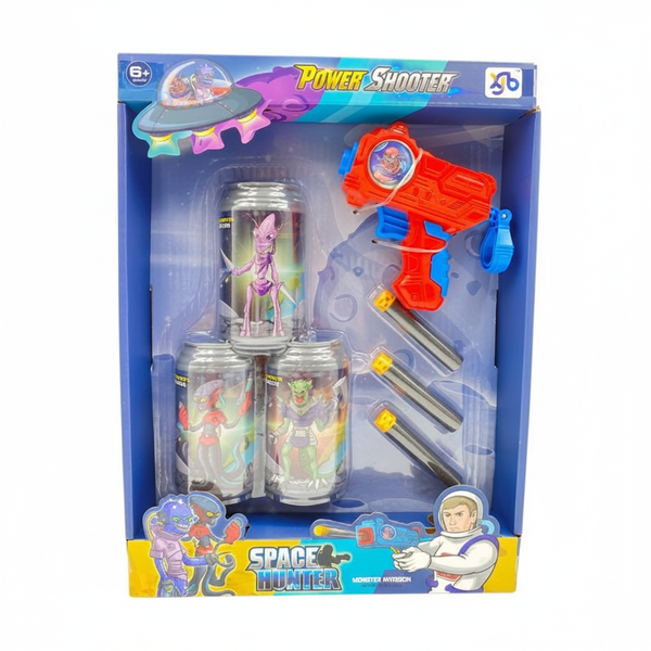Electric Toy Blaster with High-Capacity Magazine for Foam Darts