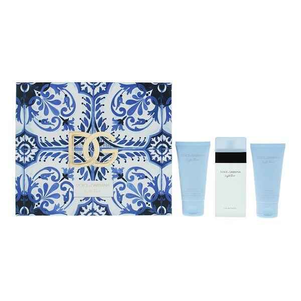 Dolce &amp; Gabbana Light Blue 3 Piece Gift Set (Parallel Import)