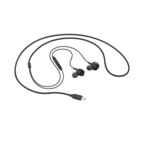 Black Fashionable Wired Earphones Dynamic Sound Earphones