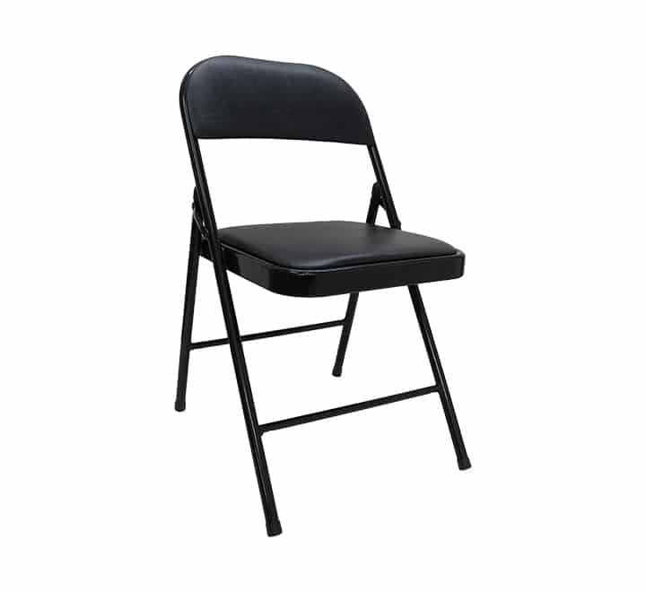 Folding Chair Padded Black Shop Today. Get it Tomorrow!