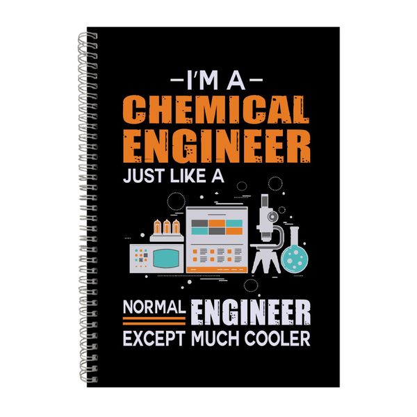 I_m A Chemical Engineer Notebook Engineer Gift Idea A4 Notepad 139