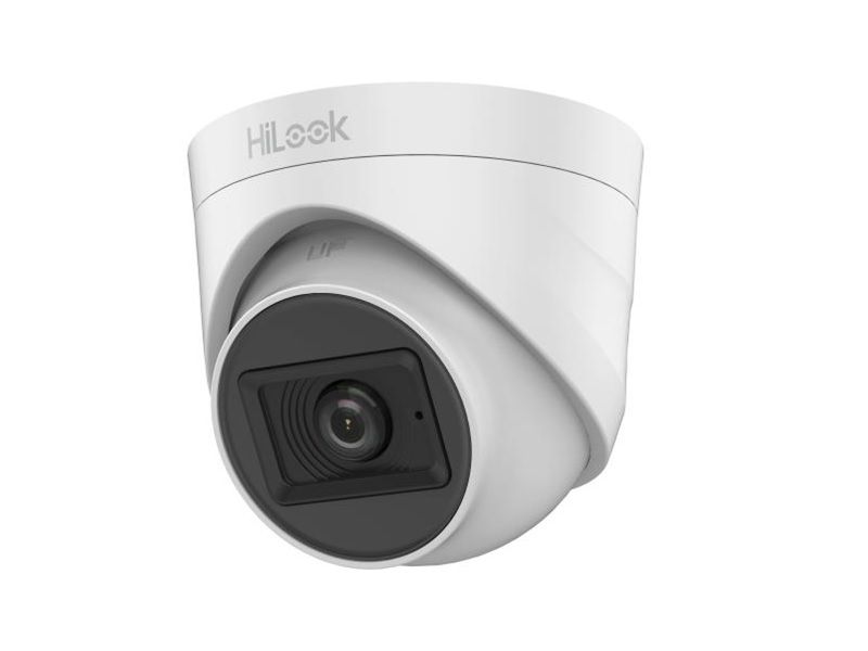 HiLook 2MP Dome Camera: Clear Indoor View, 2.8mm Lens, Built-in Mic, EXIR