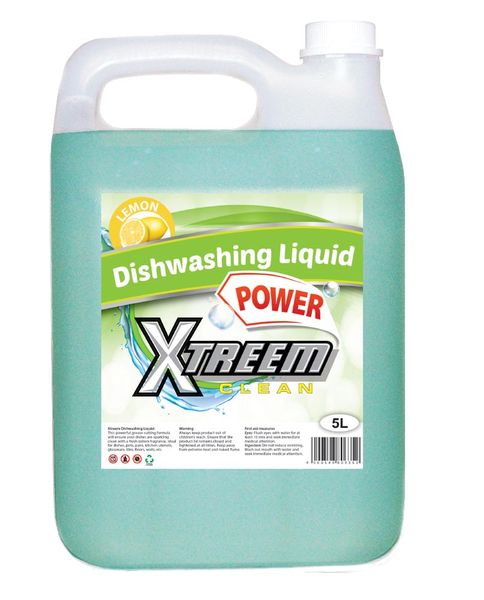 Xtreem Lemon Power Dishwashing Liquid Dish Soap - 5 Litre